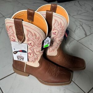 Durango Brown and Cream Western Boots